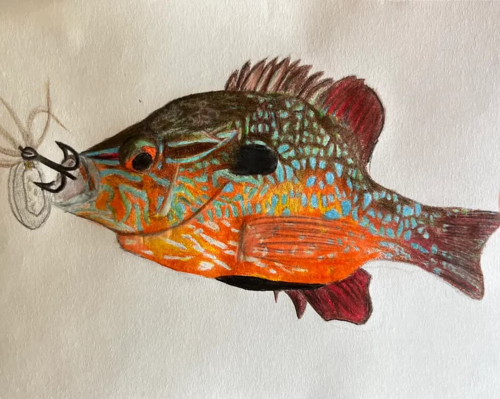 Colorful Fish Catch