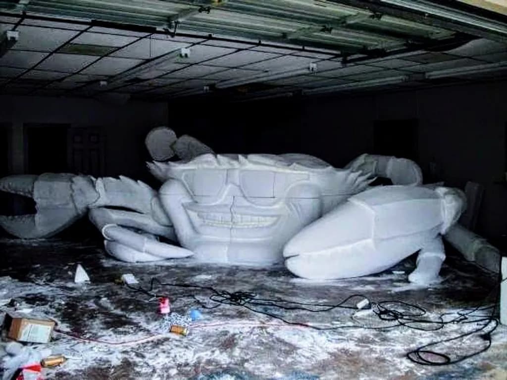 Giant Crab Sculpture