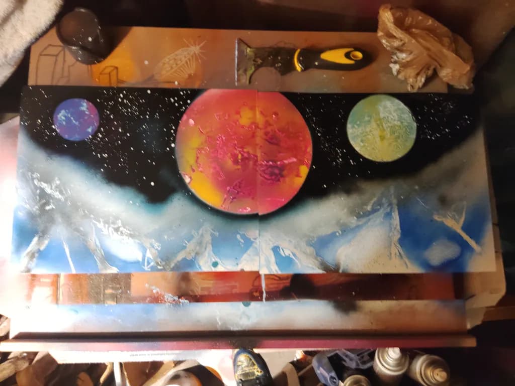 Inbound Space Scene