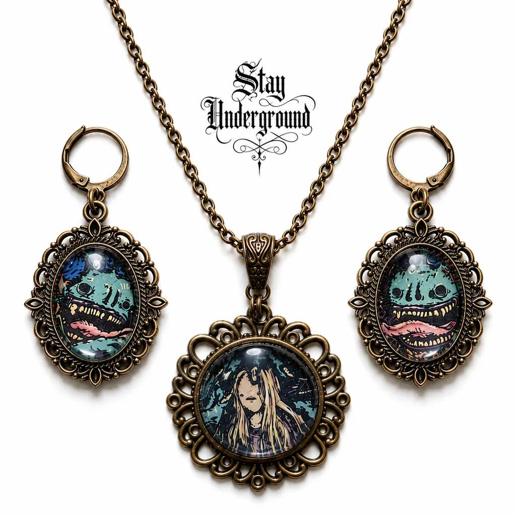 Inbound Portrait Jewelry Set