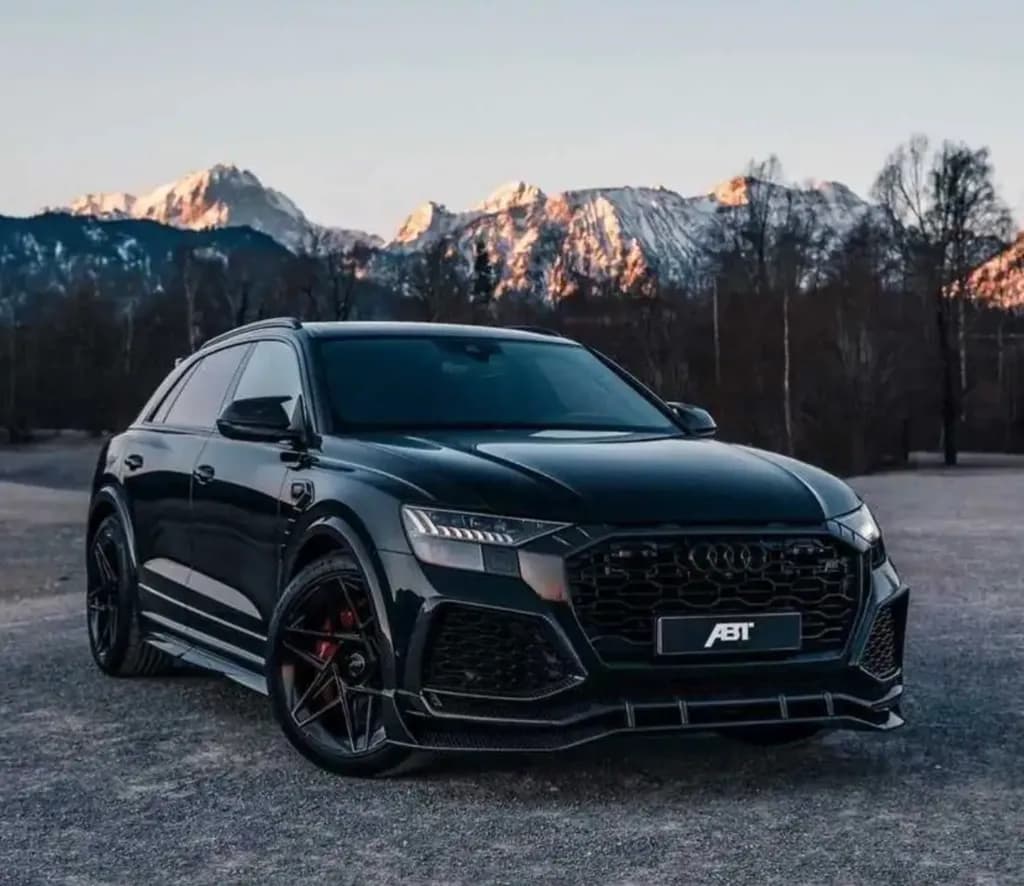 Audi SUV Mountains