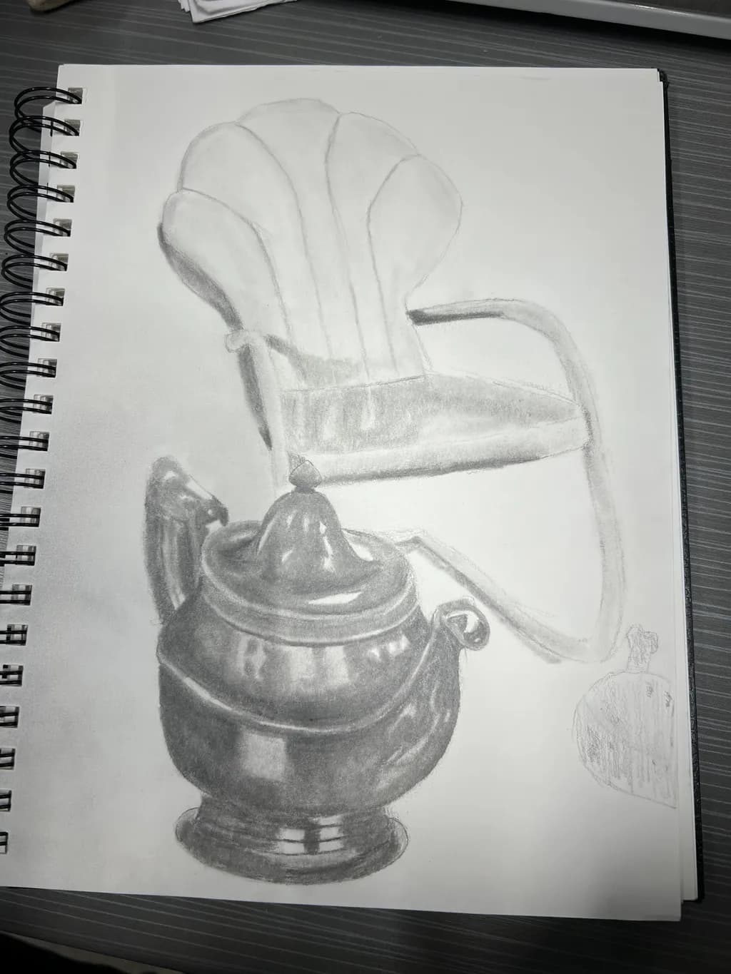 Chair and Teapot Contrast