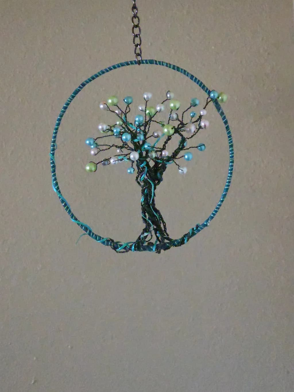 Beaded Tree Circle
