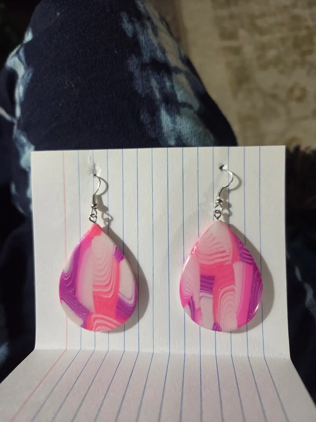 Colorful Teardrop Earrings