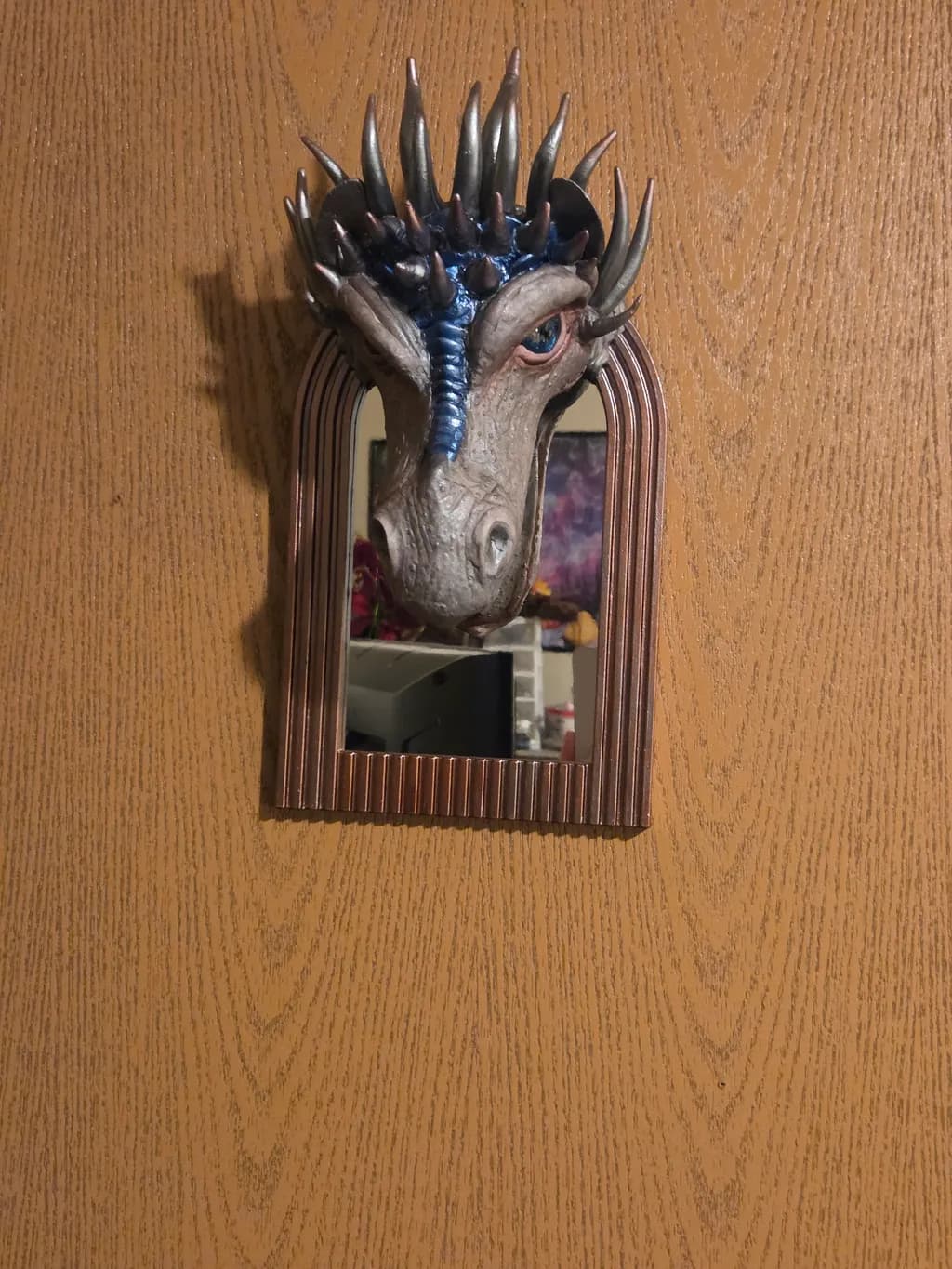 Dragon Mirror Sculpture