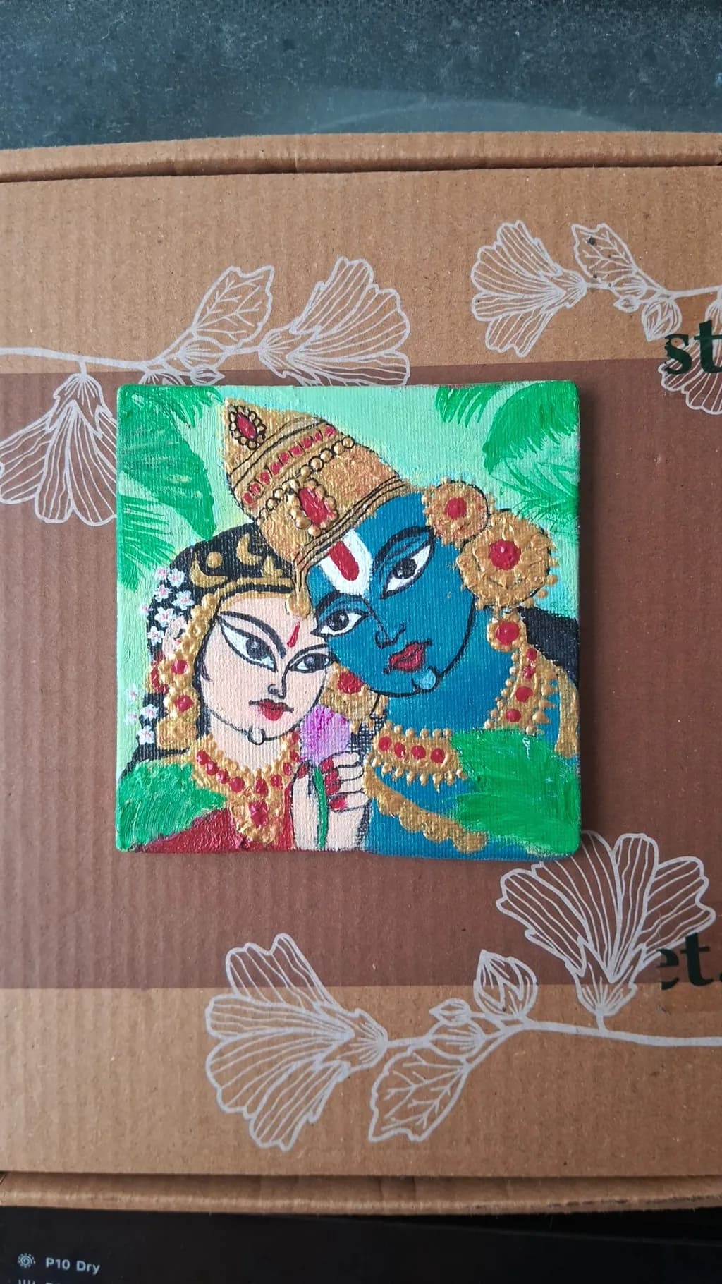 Radha Krishna Portrait