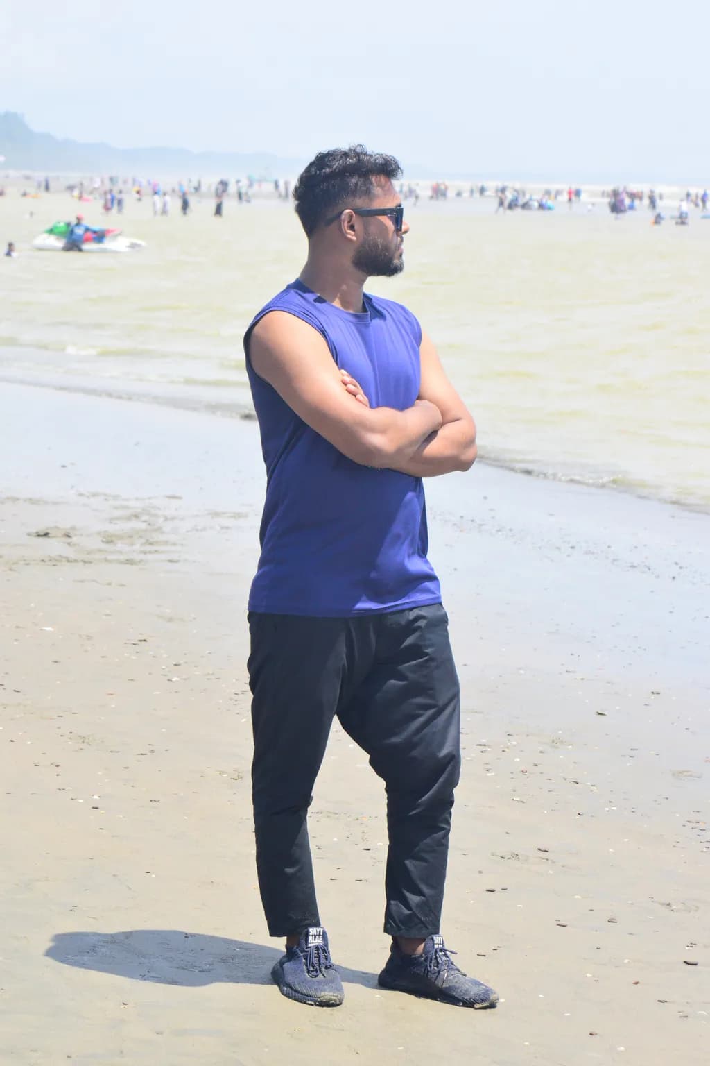 Beachside Reflection