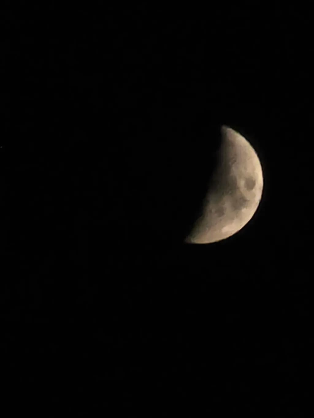 Partial Moon Glow
