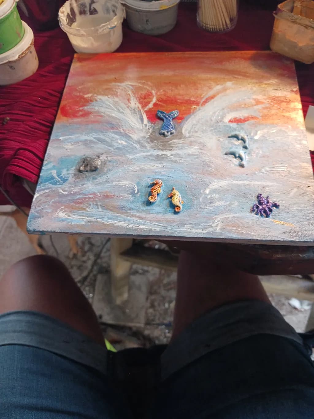 Ocean Creatures Splash