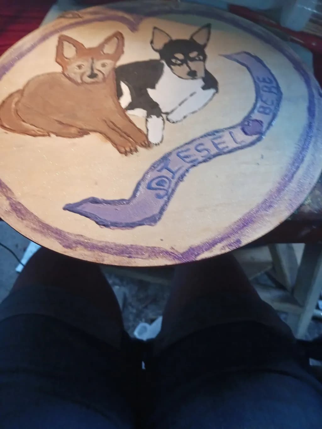Dog Duo Plaque