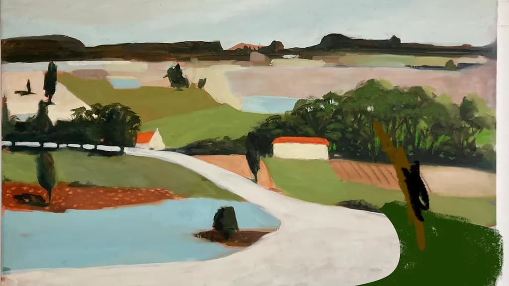Country Road Landscape