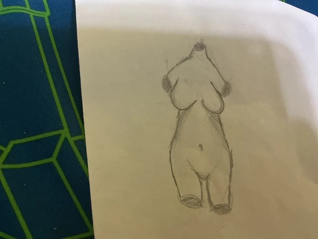 Nude Figure Study