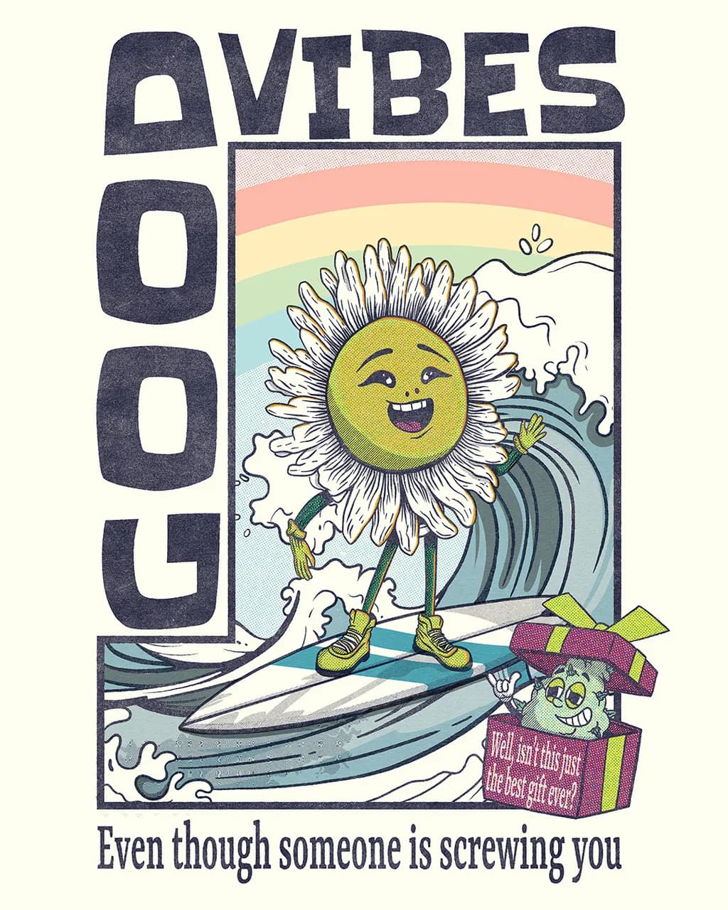 Surfing Daisy Vibes