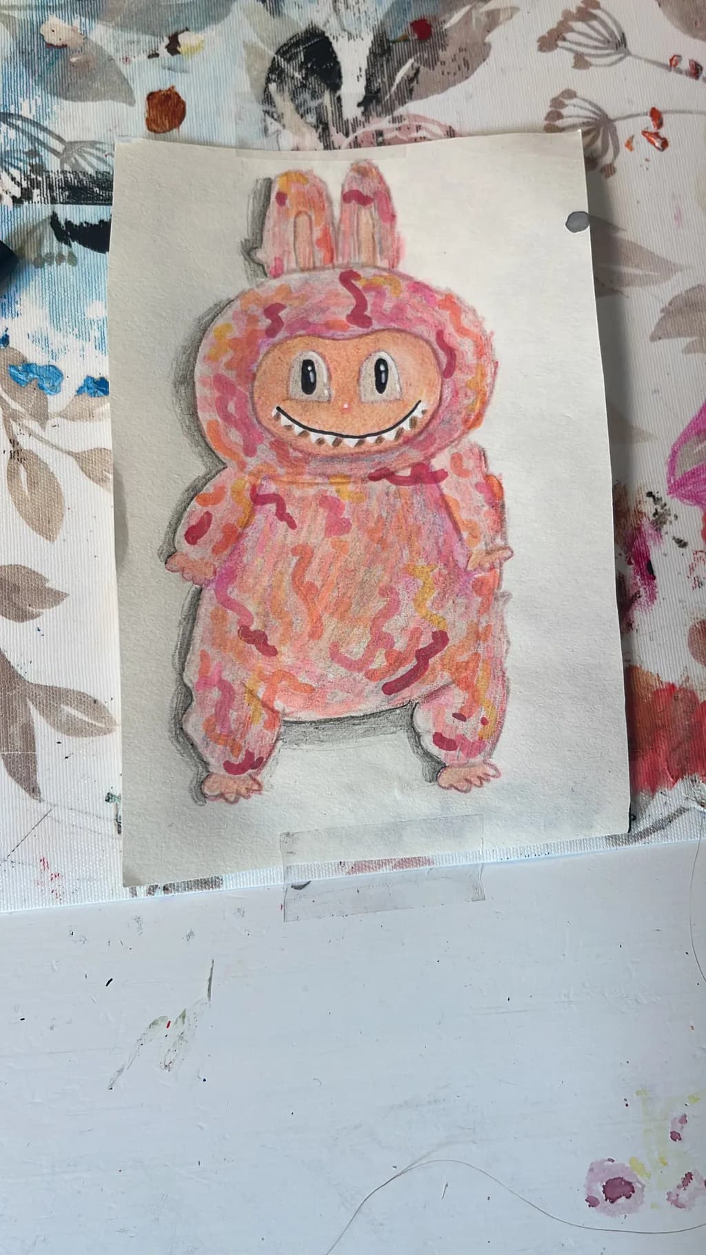 Smiling Creature Illustration