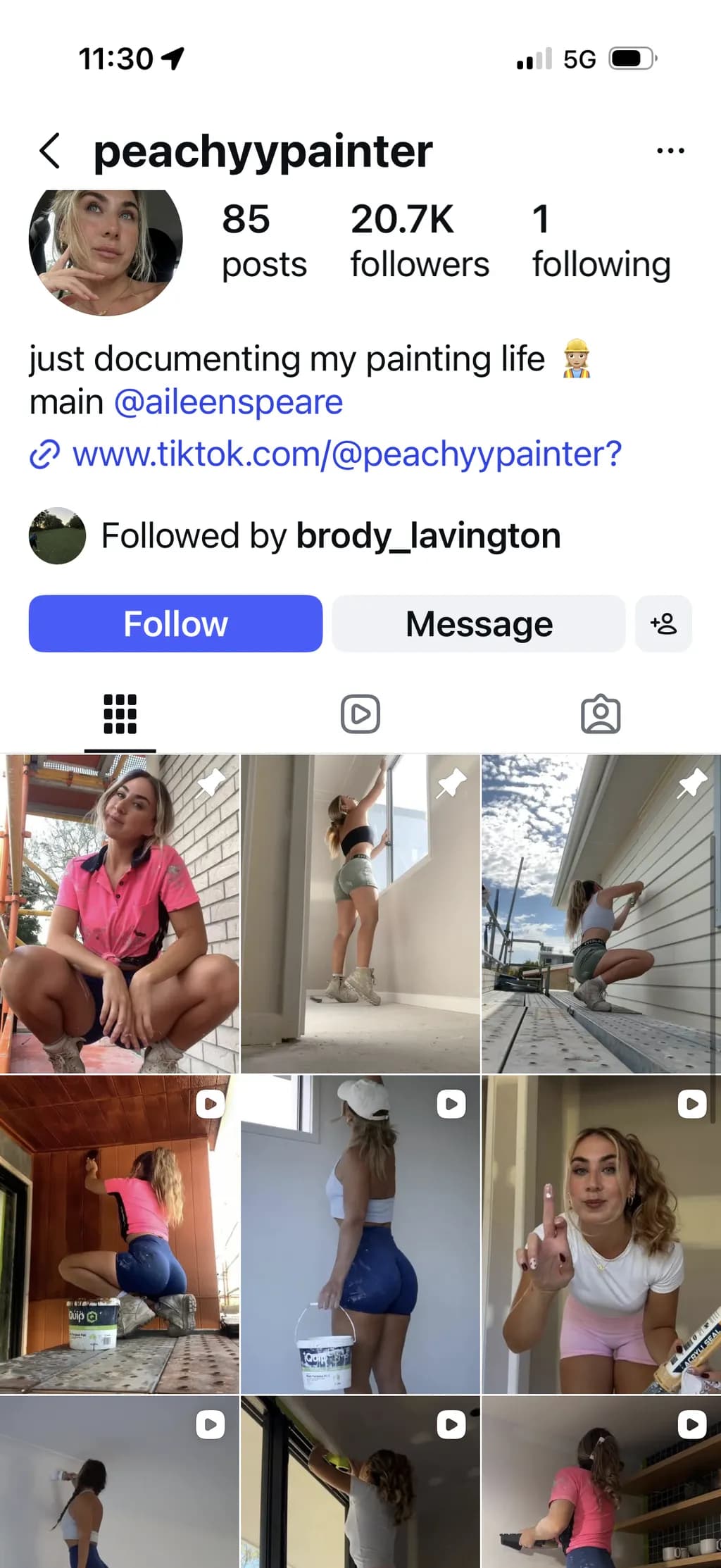 Painter at Work