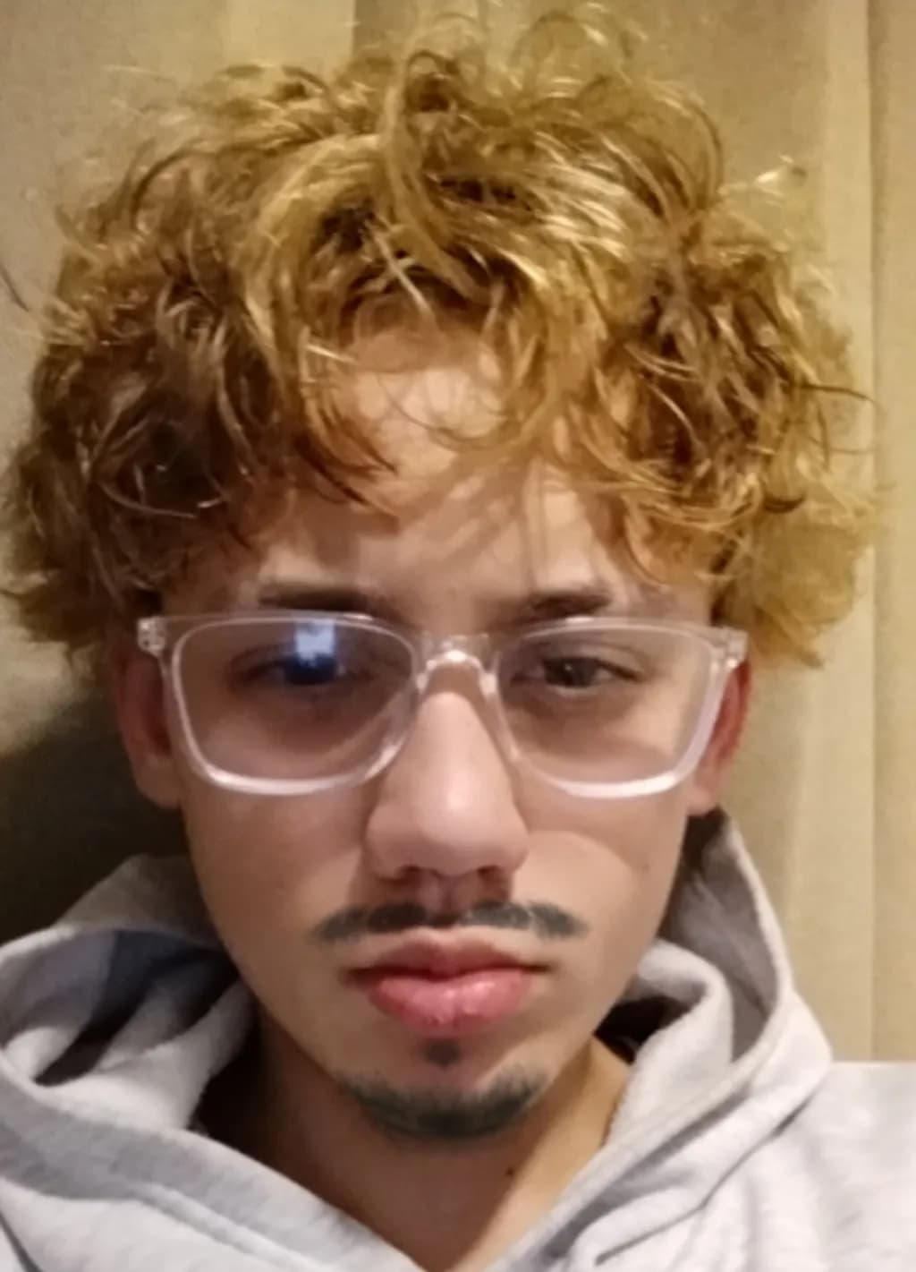 Curly Hair Portrait