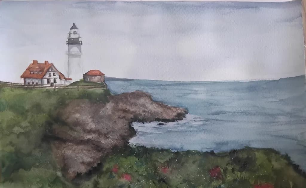 Coastal Lighthouse View