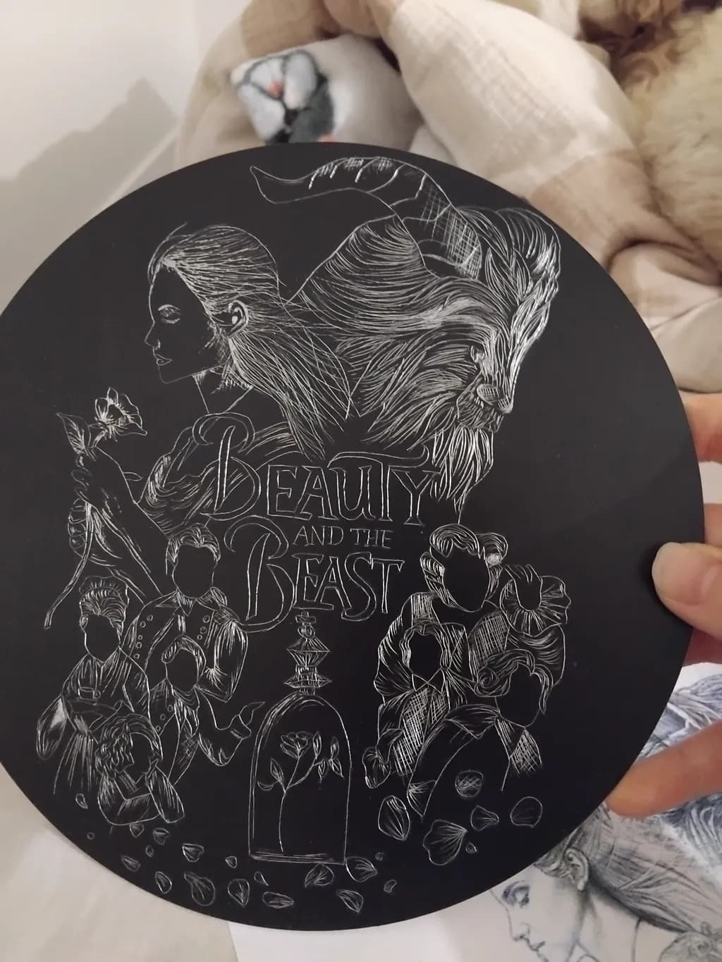 Beauty and the Beast Illustration
