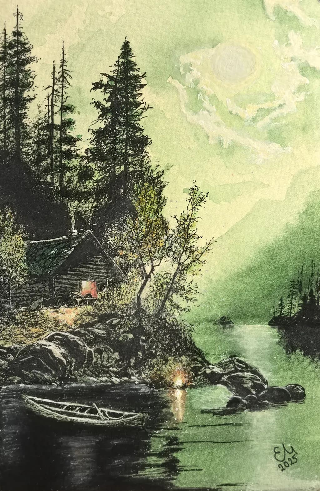 Lakeside Cabin Retreat