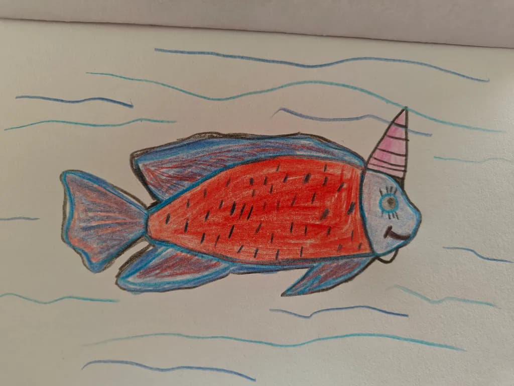 Inbound Fish with Horn