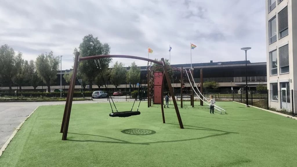 Urban Playground Scene