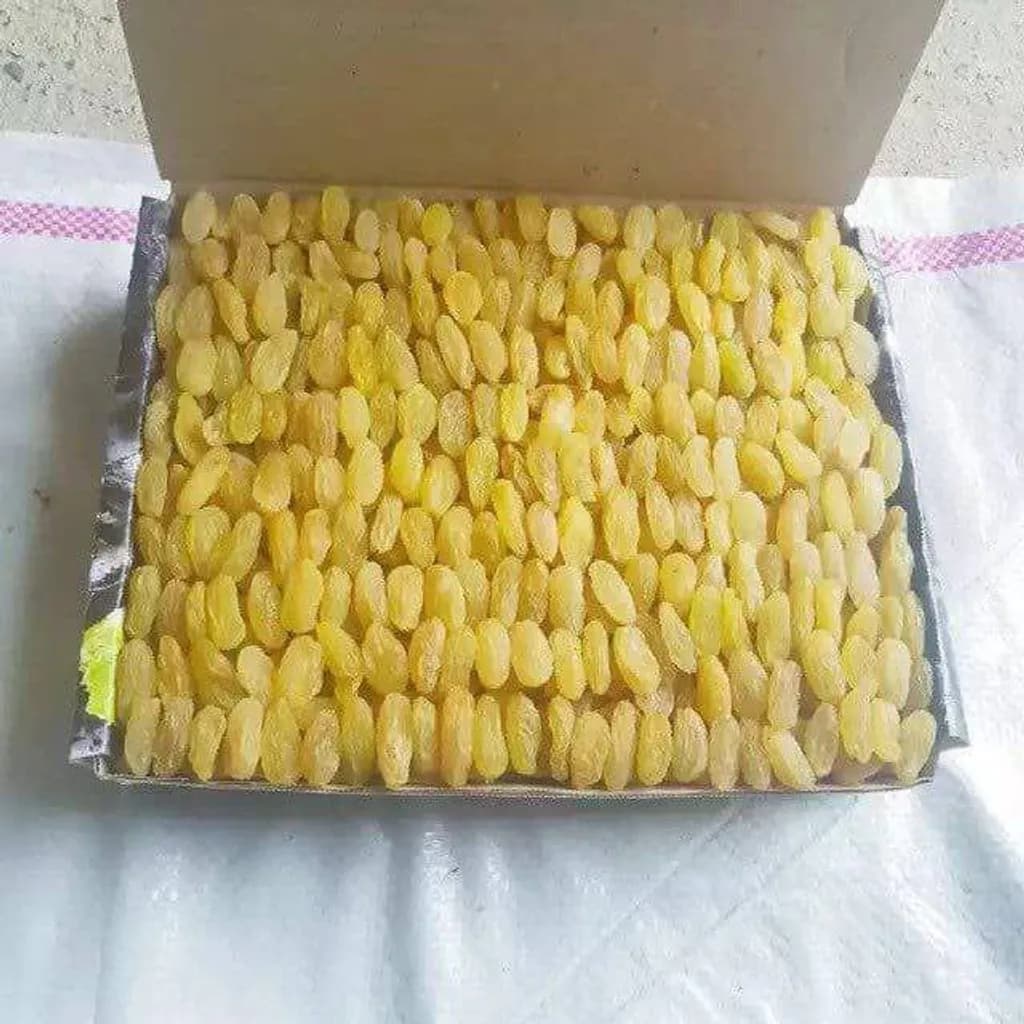 Yellow Raisin Box