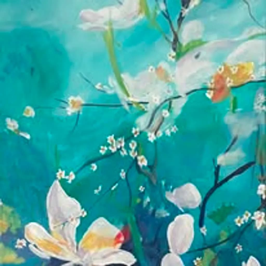 Abstract Floral Composition