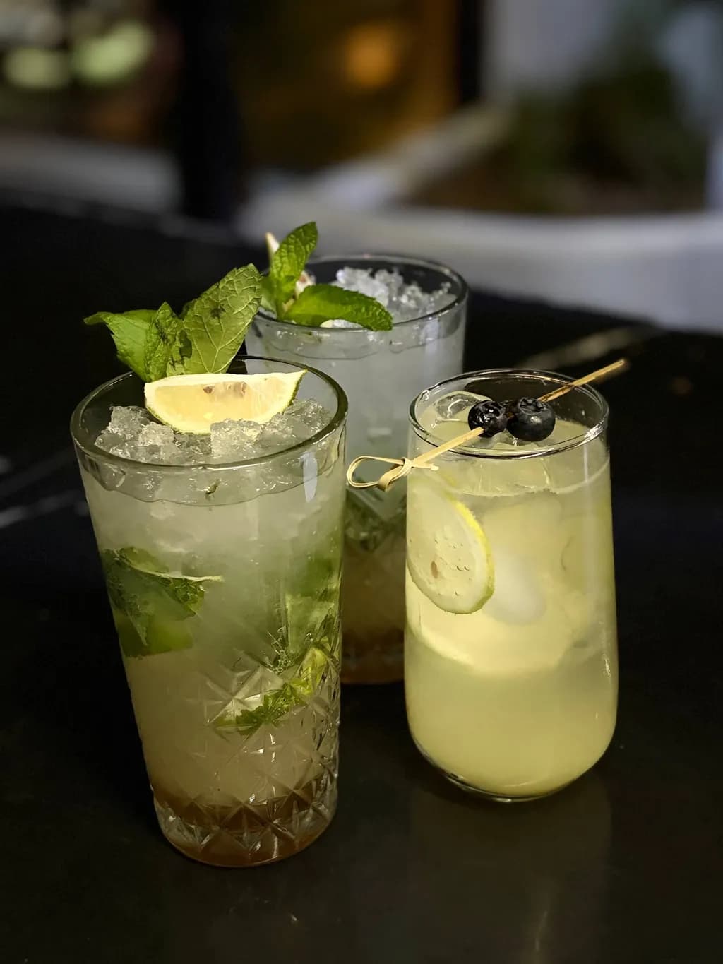 Lemon Mint Cocktails