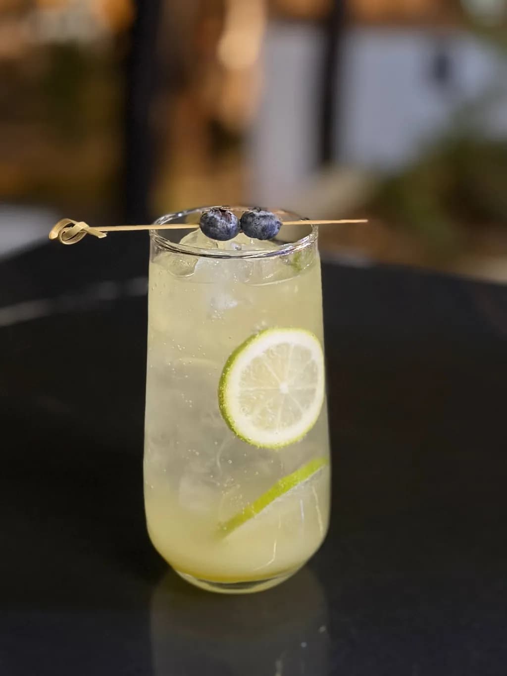 Lime Blueberry Cooler