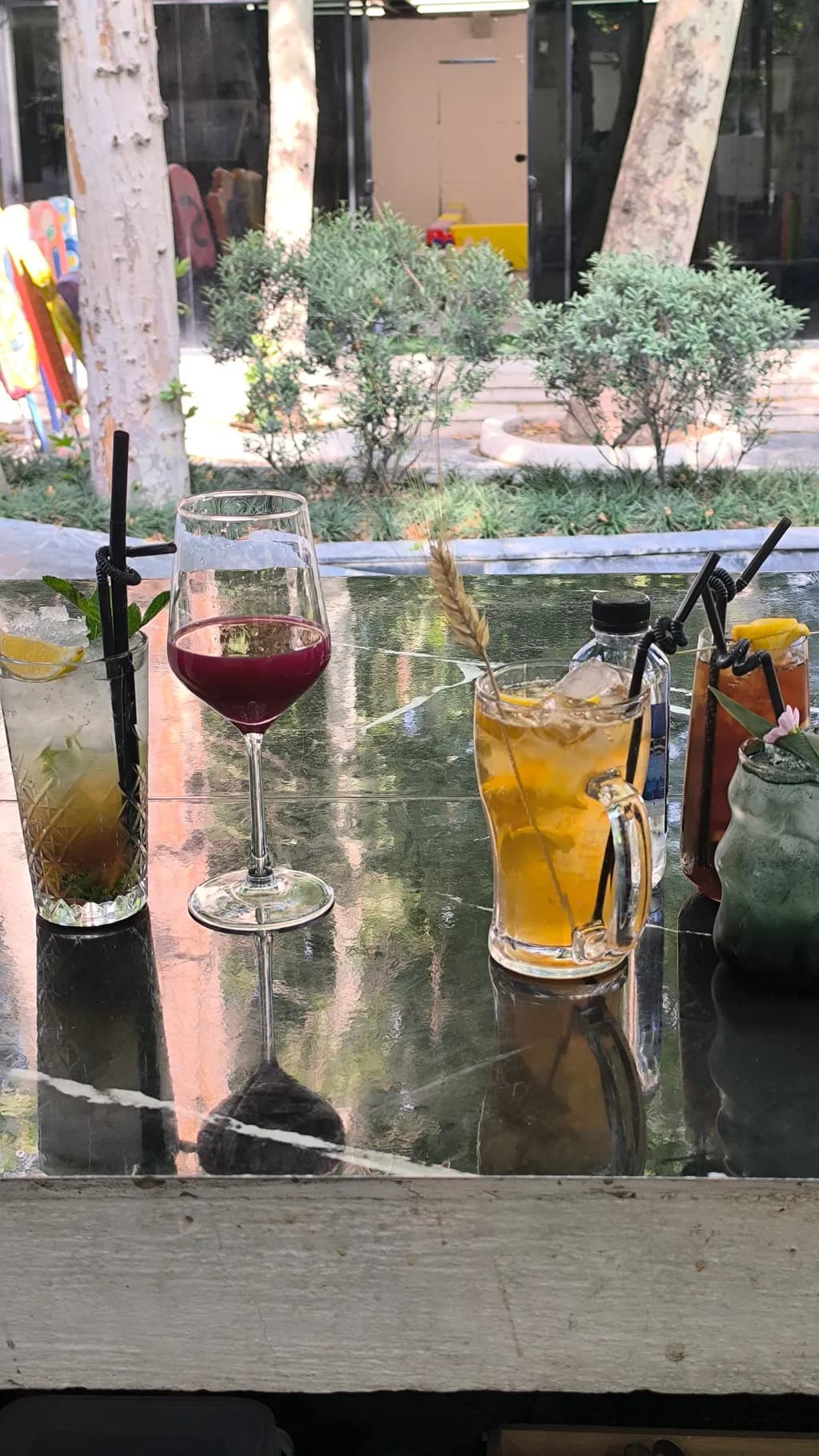 Reflective Drinks