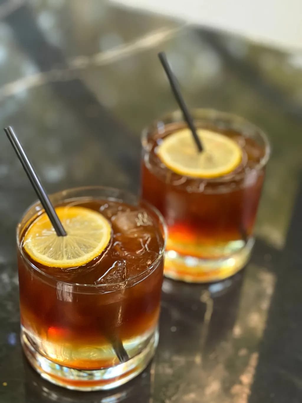 Lemon Iced Tea Glasses
