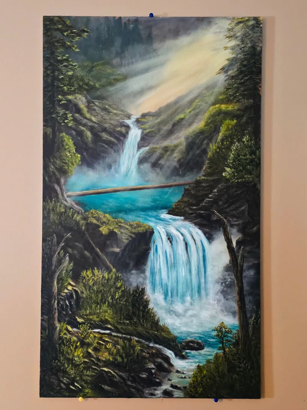 Waterfall Forest Cascade