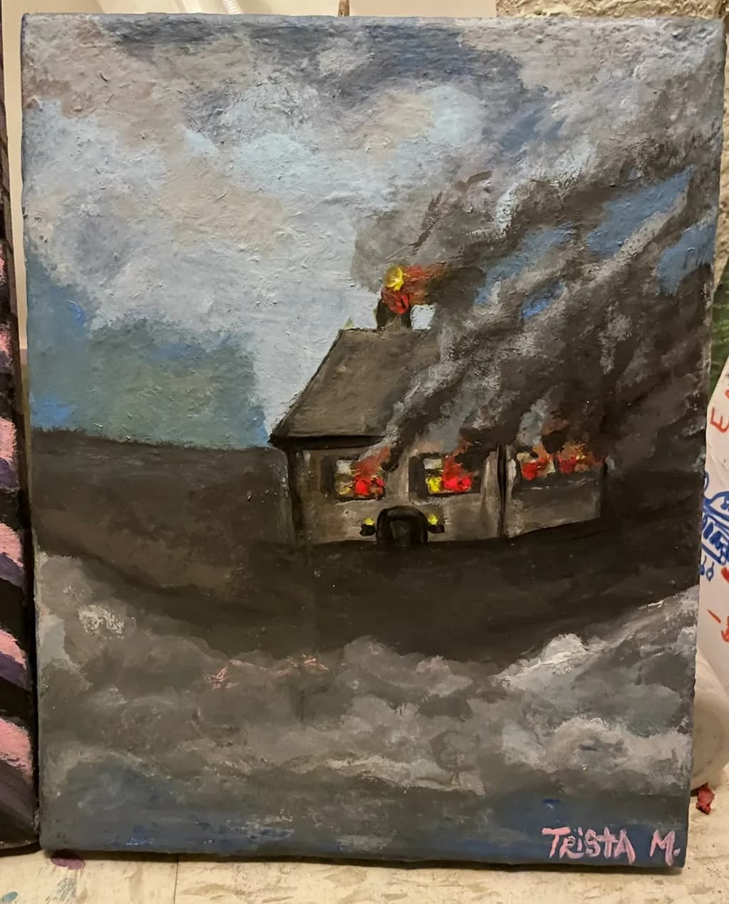 Burning House