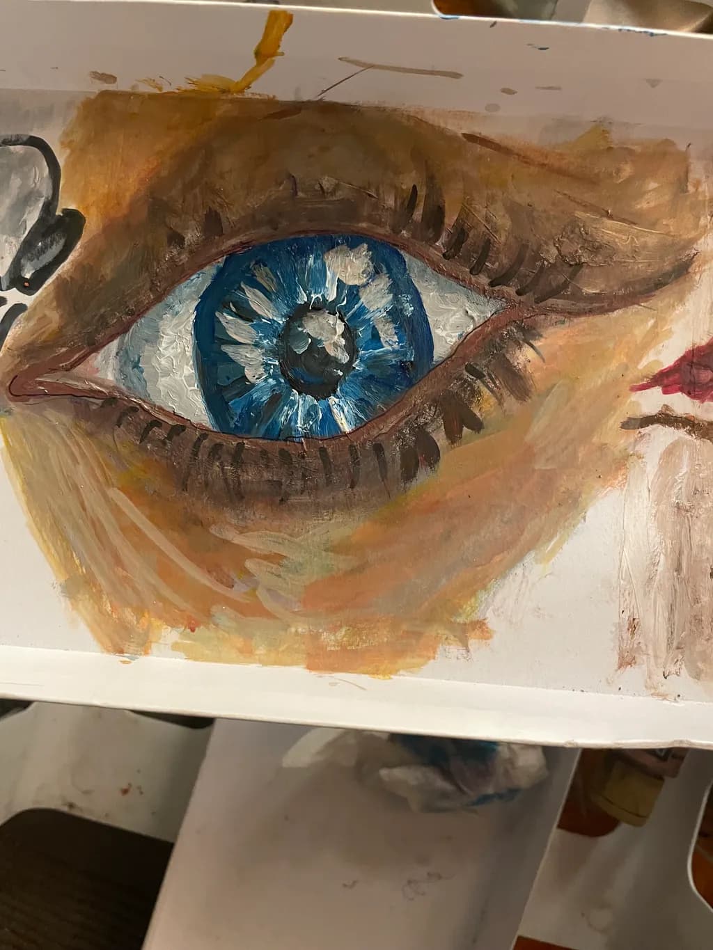 Blue Eye Closeup