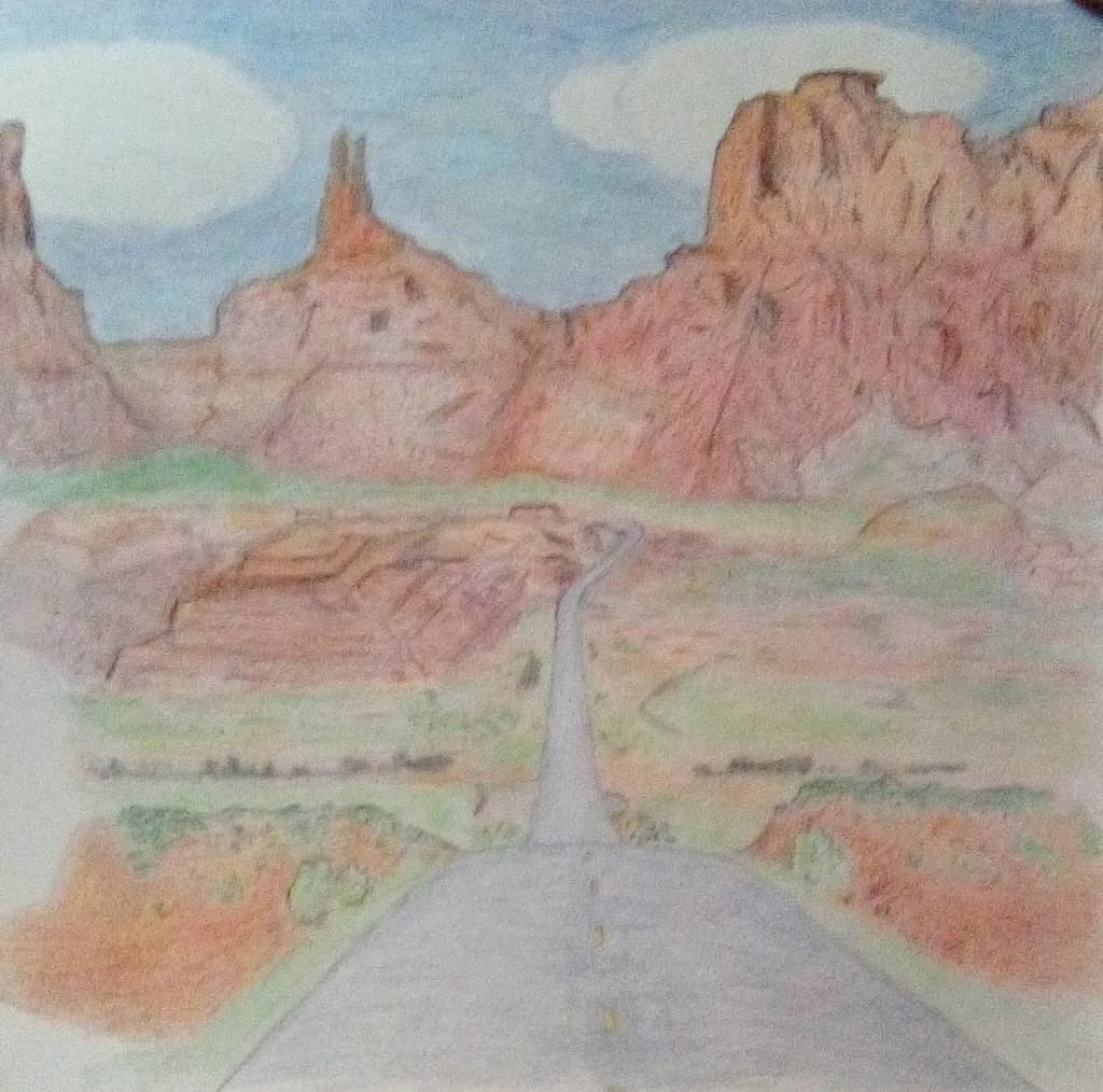 Desert Road Journey