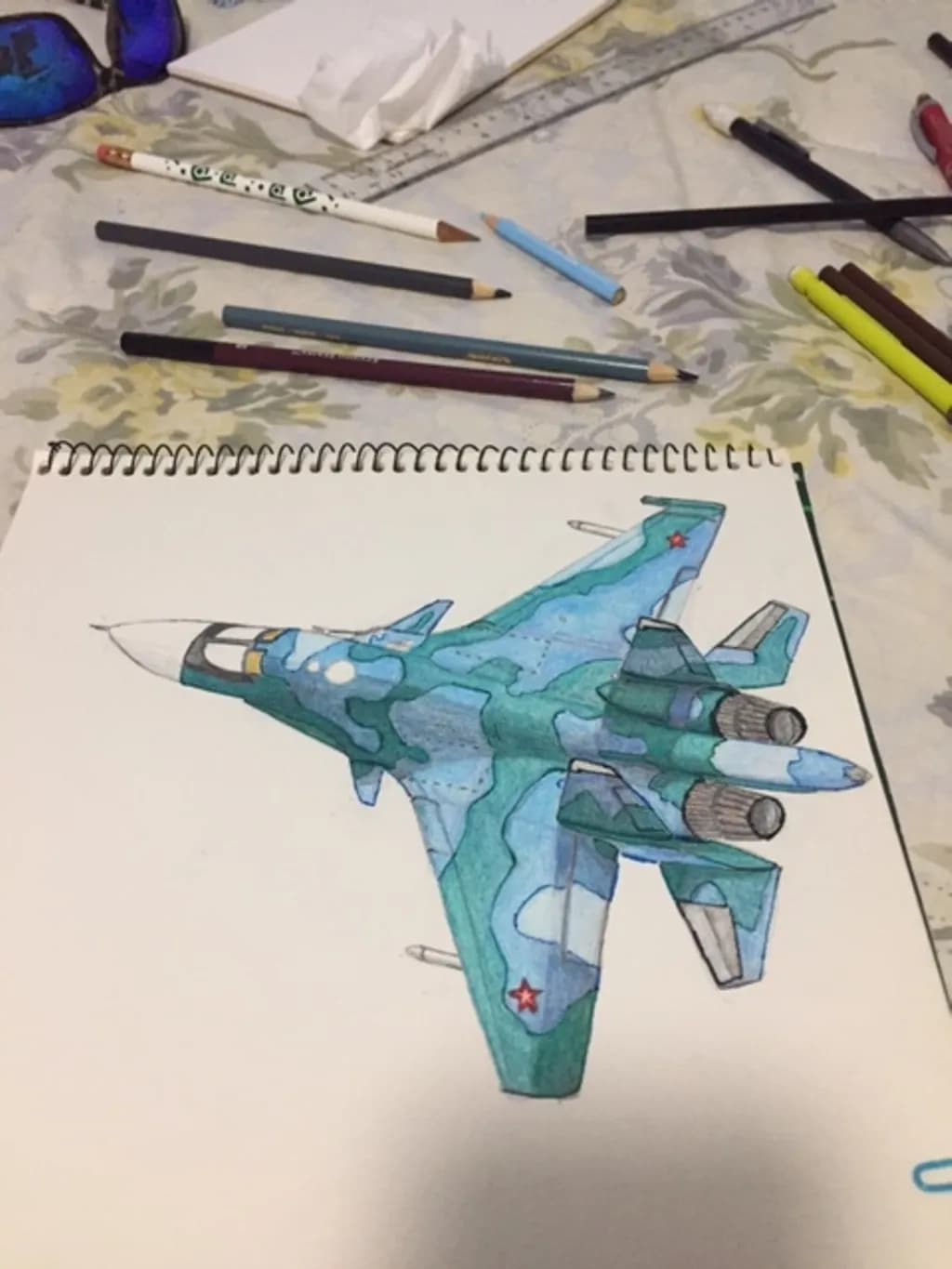 Jet Fighter Sketch