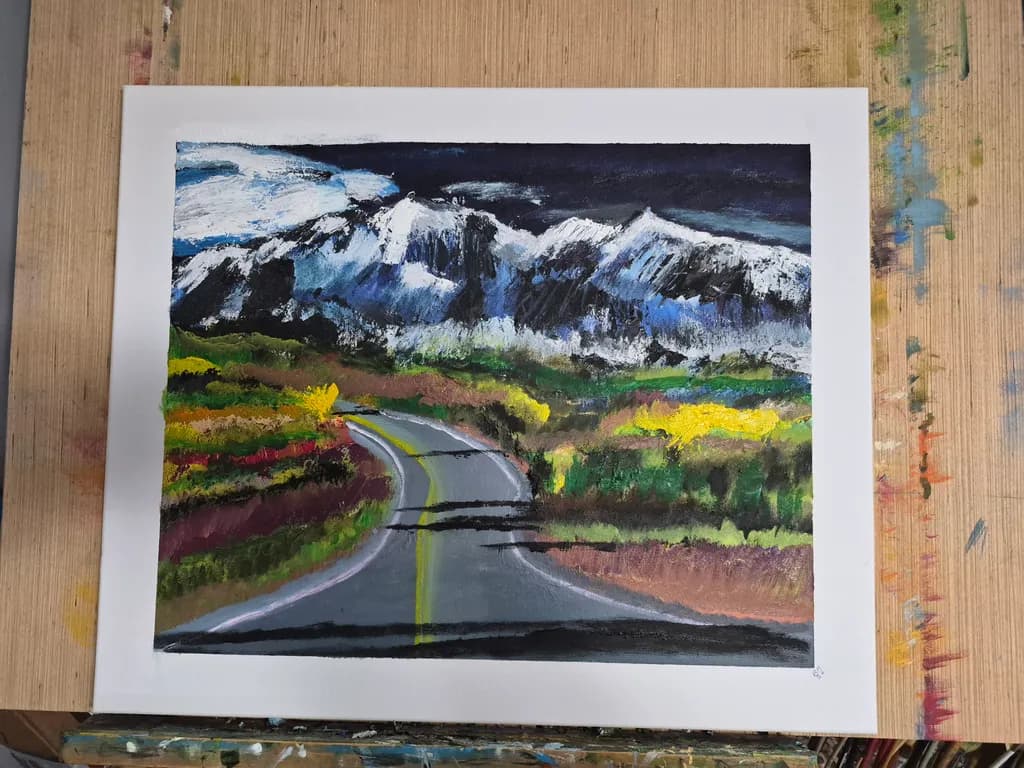Mountain Roadscape