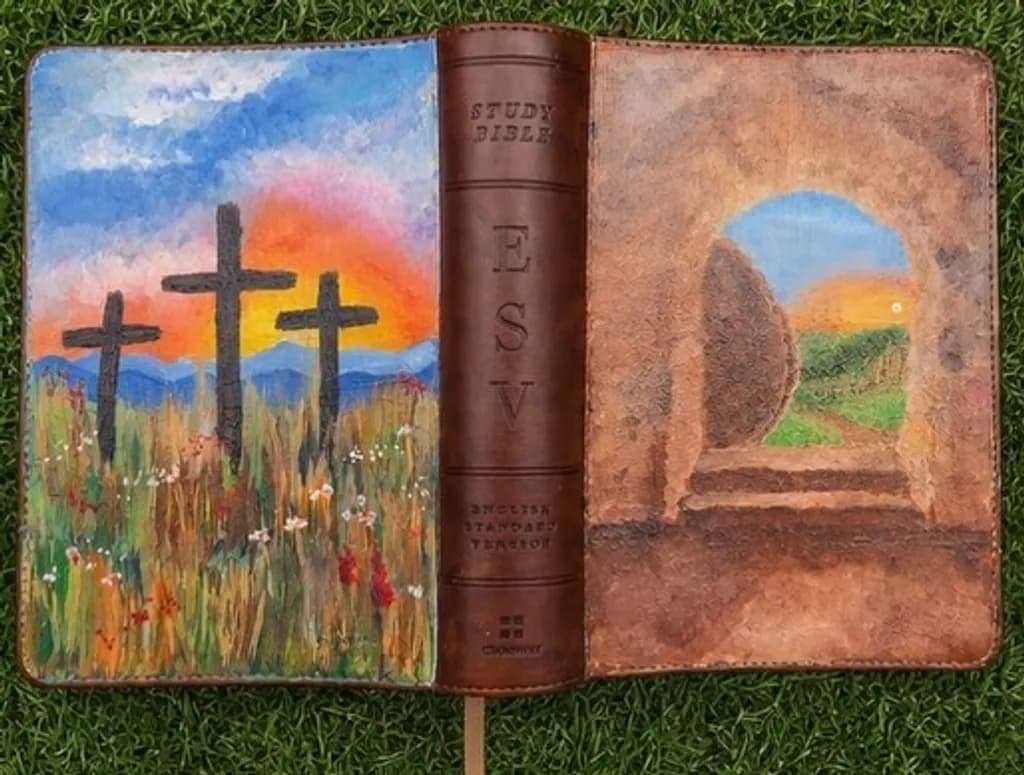 Field of Crosses at Sunrise