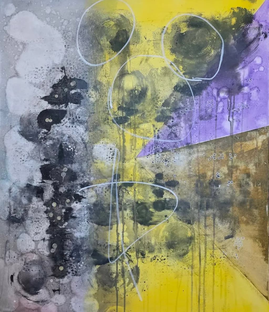 Abstract Circles Composition