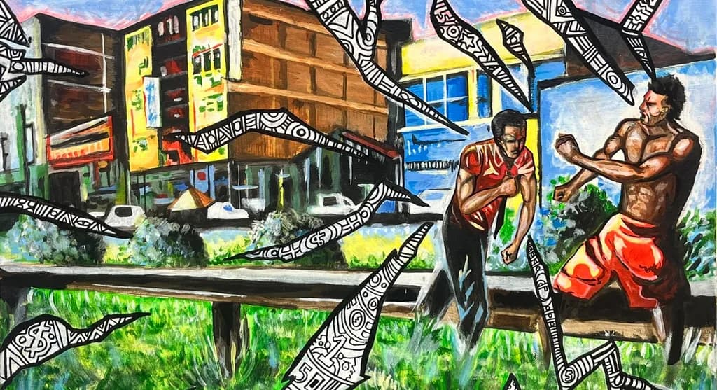 Urban Fight Scene