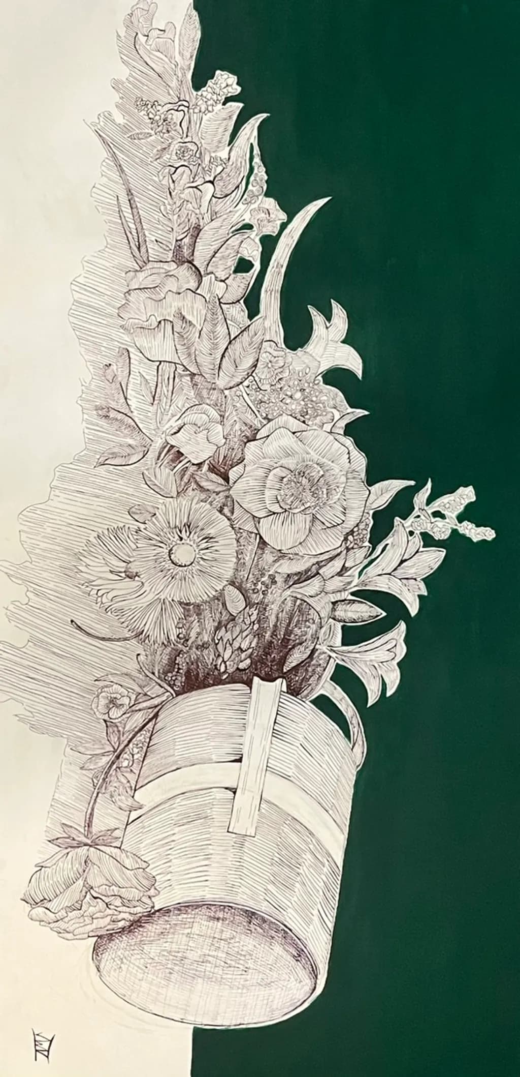 Floral Basket Arrangement