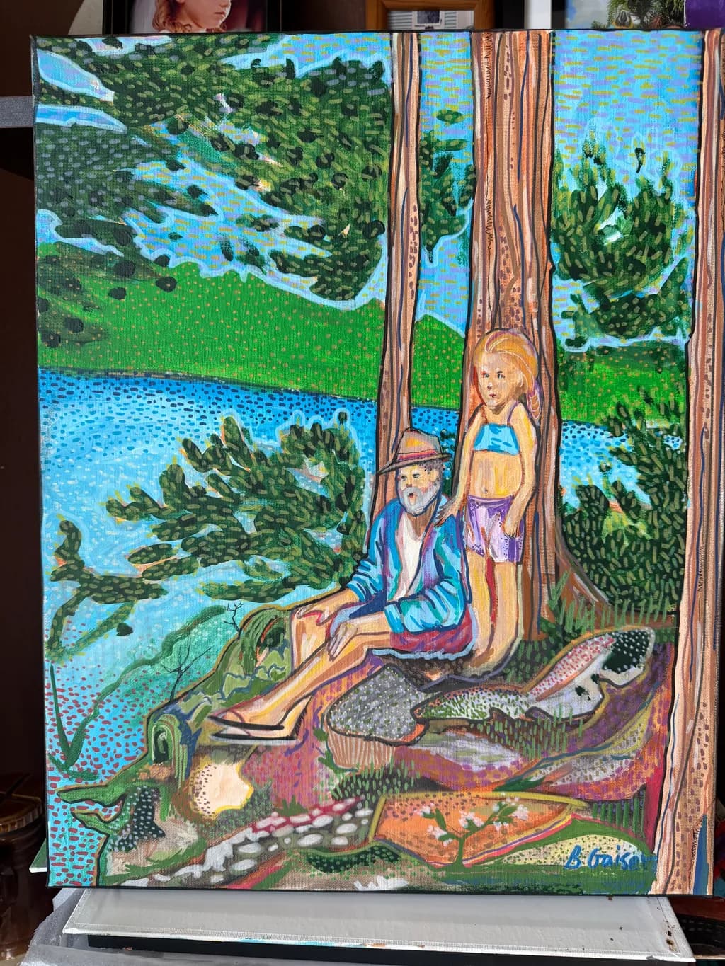 Lakeside Trees