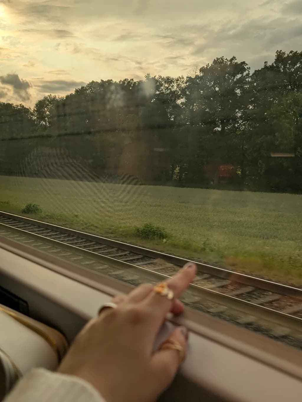 Train Window View