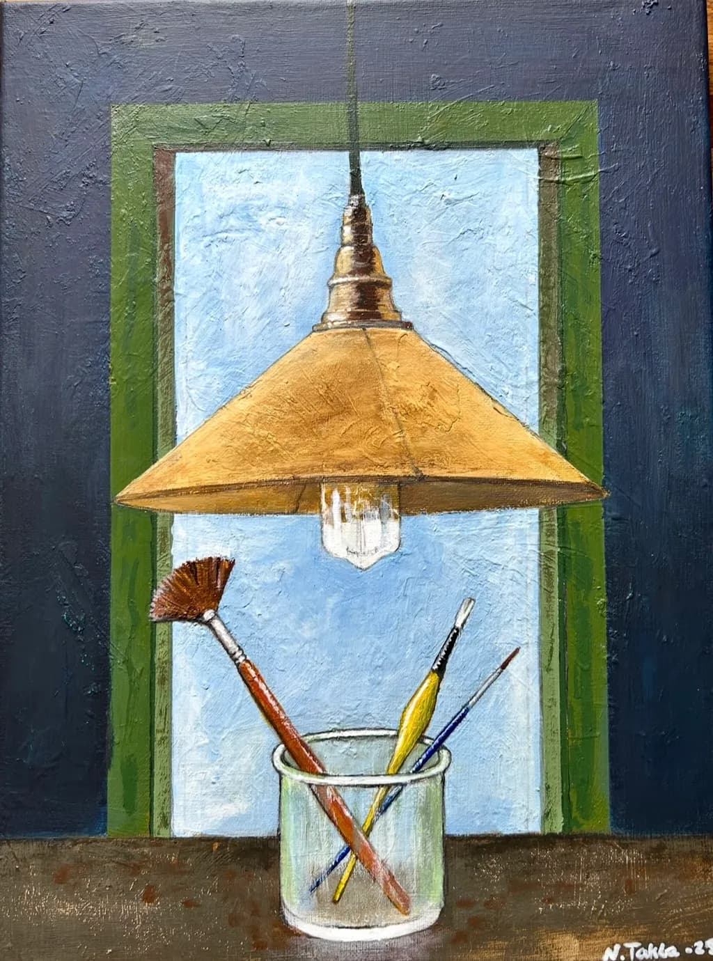 Lamp and Brushes