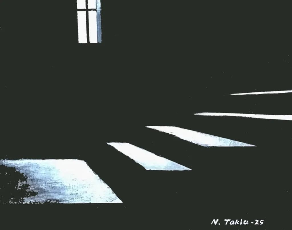 Window Light Stairs