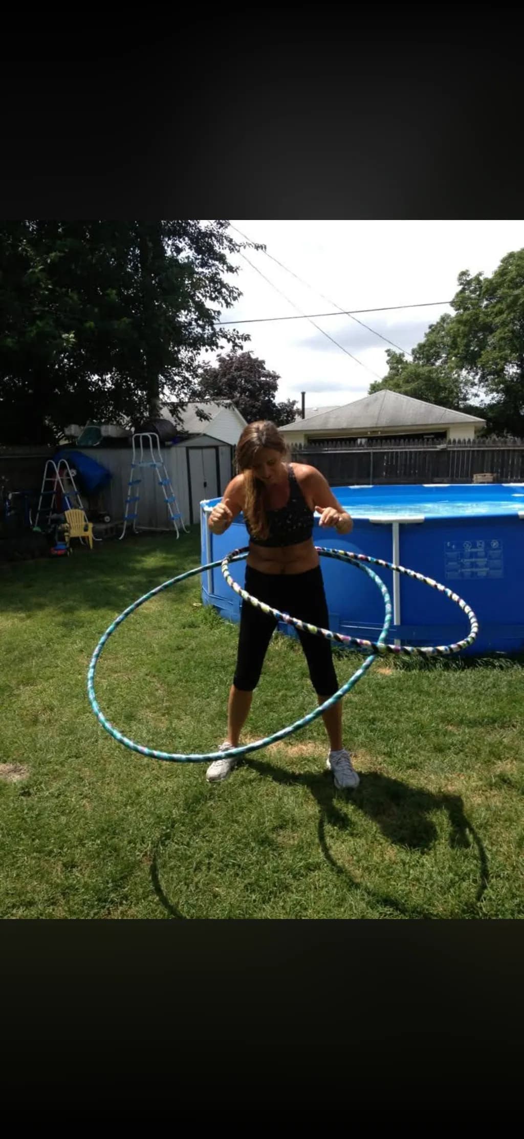 Backyard Hula Hoop
