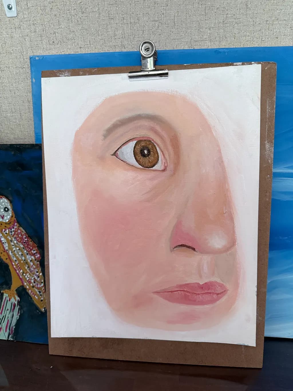 Human Profile Close-up
