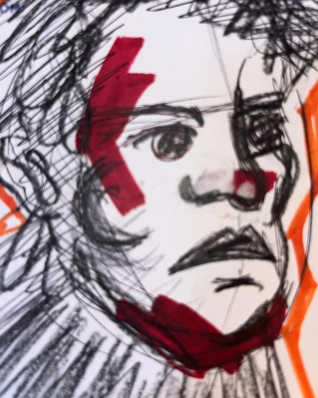 Abstract Portrait Study