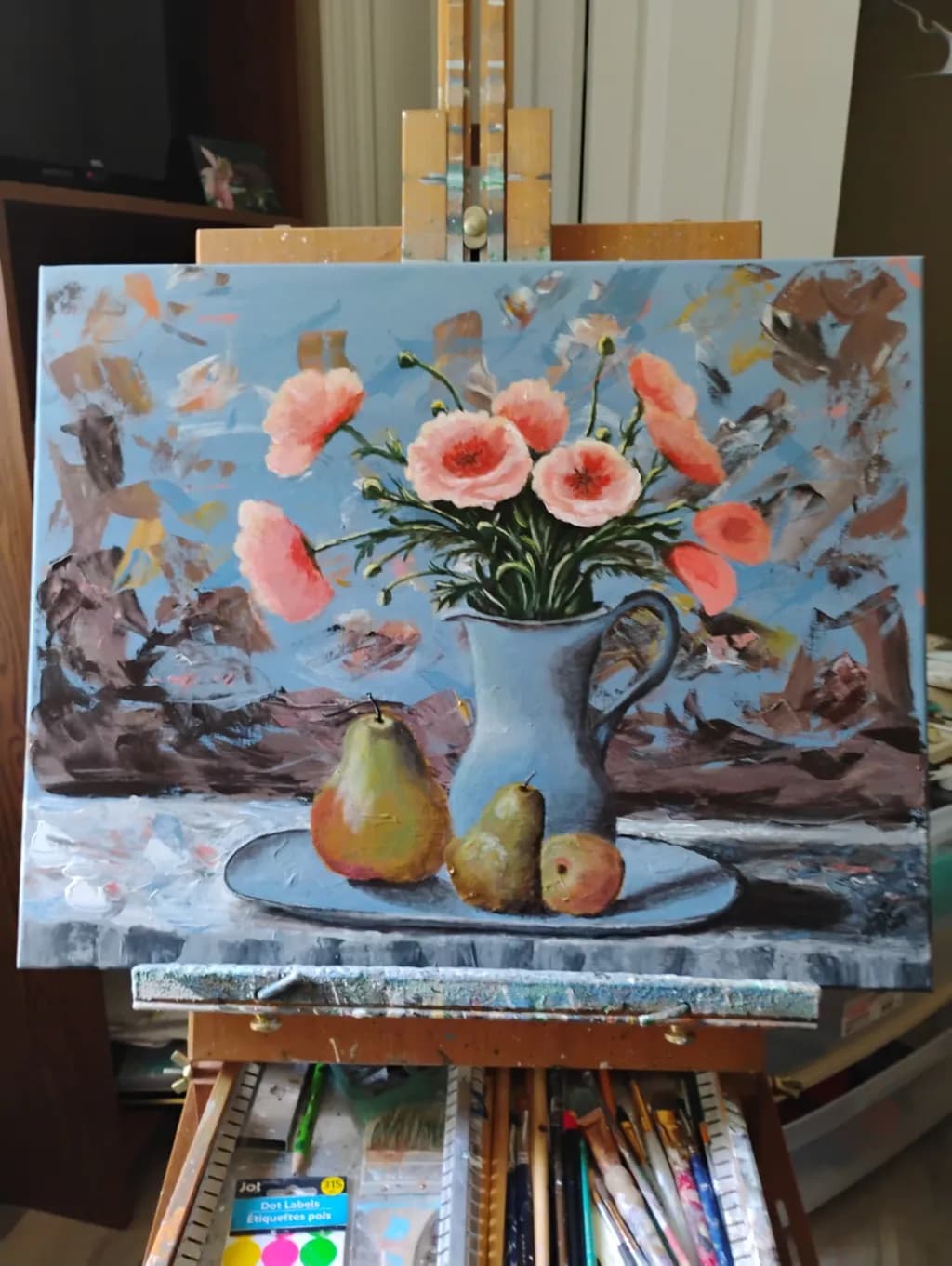 Poppies and Pears