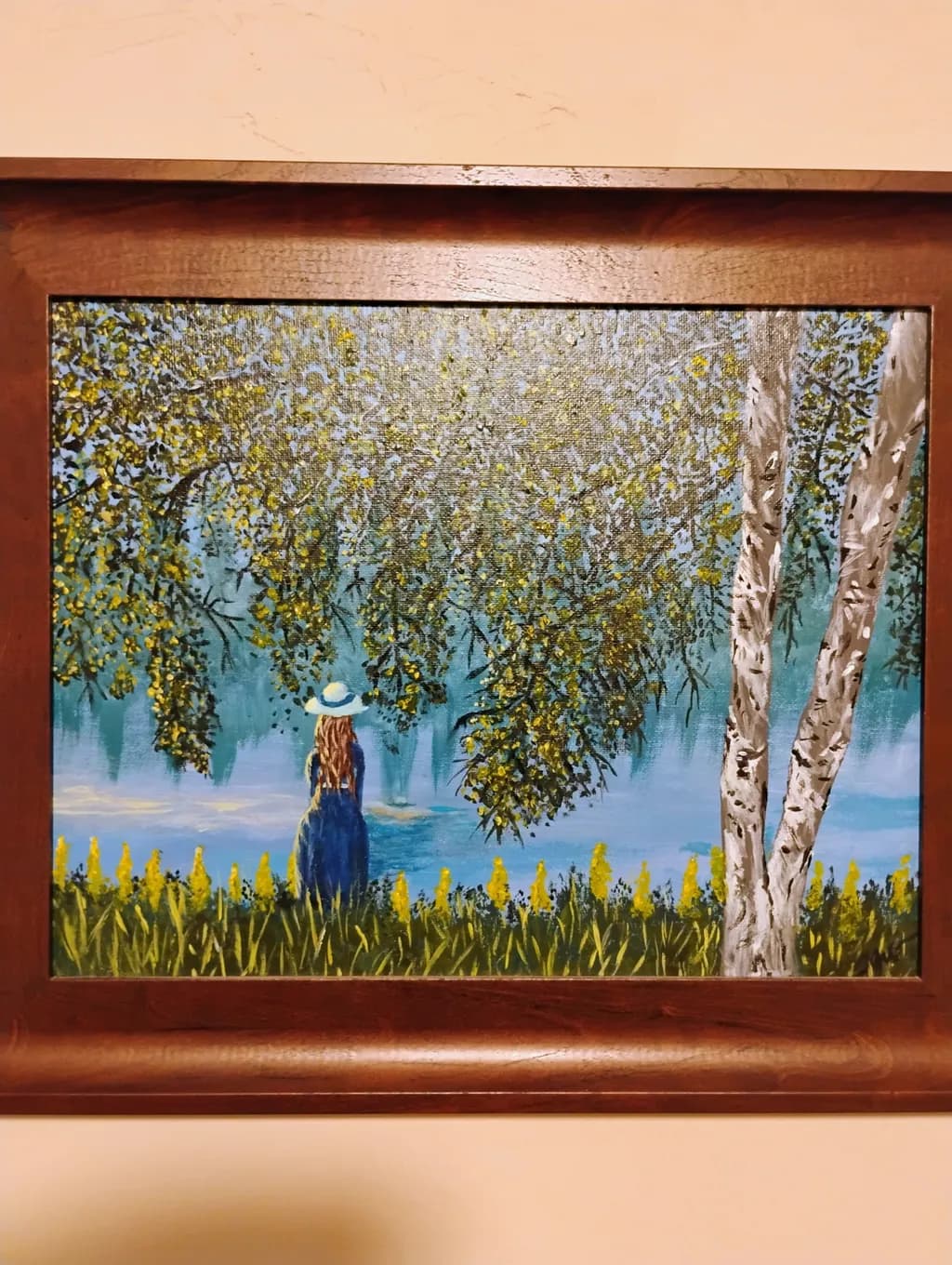 Little Girl in the Woods